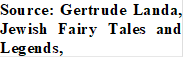 Source: Gertrude Landa, Jewish Fairy Tales and Legends, 